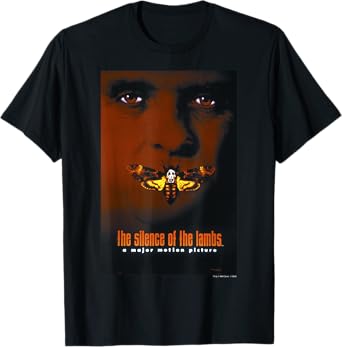 The Silence Of The Lambs Moth Poster T-Shirt