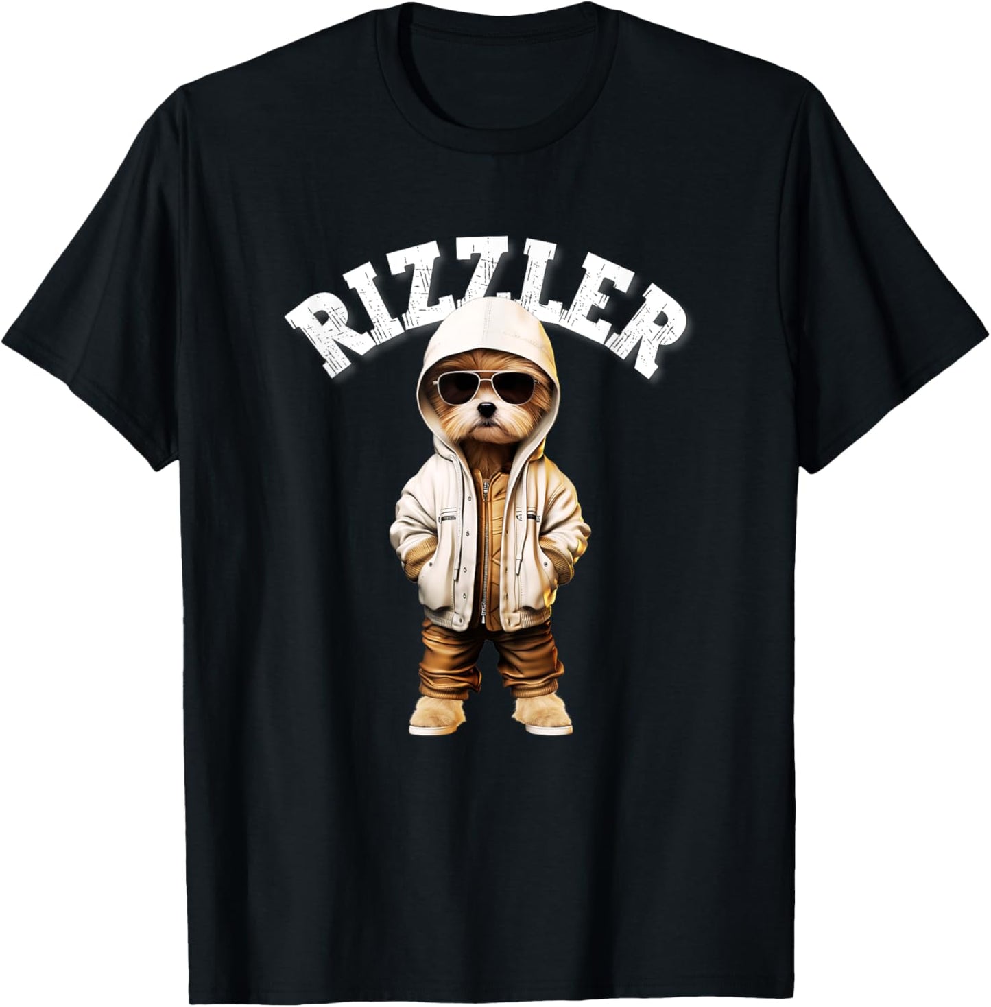 Rizzler Dog Funny W Rizz Meme Rizzler With The Rizz Teen T-Shirt