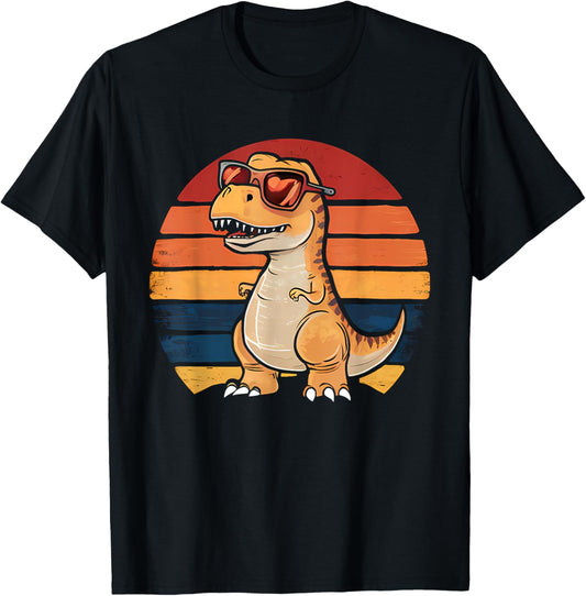 Dinosaur T-Rex Retro Novelty Men Kids Women Funny Dinosaur T-Shirt