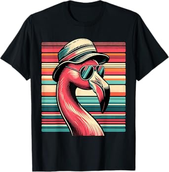 Flamingo in Sunglasses Flamingo T-Shirt