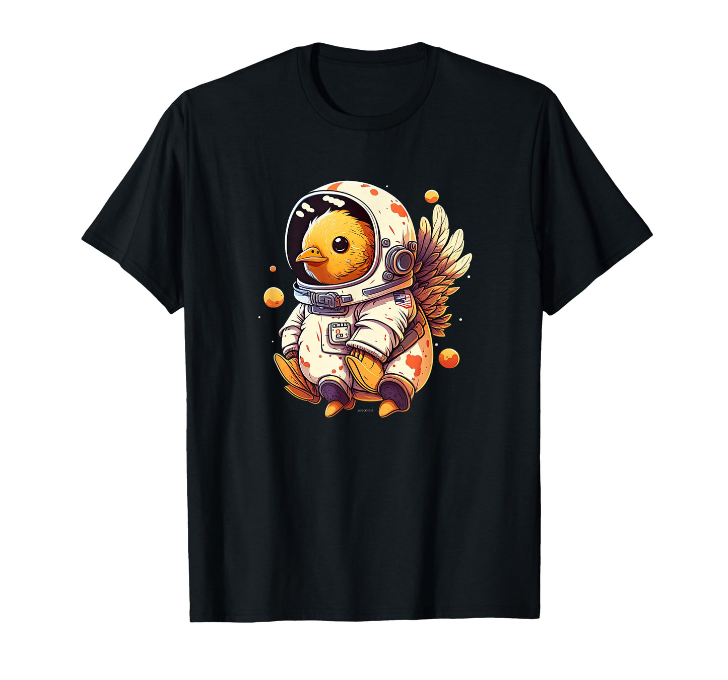 Chicken Cool Astronaut space T-Shirt