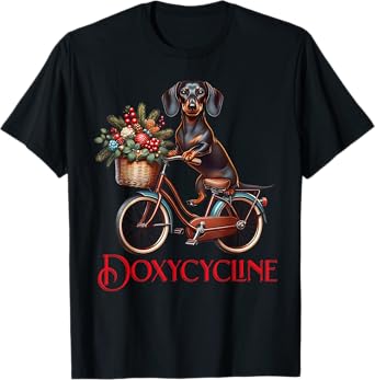 Doxycycline Pharmacy Pun Veterinary Pharmacists Christmas T-Shirt