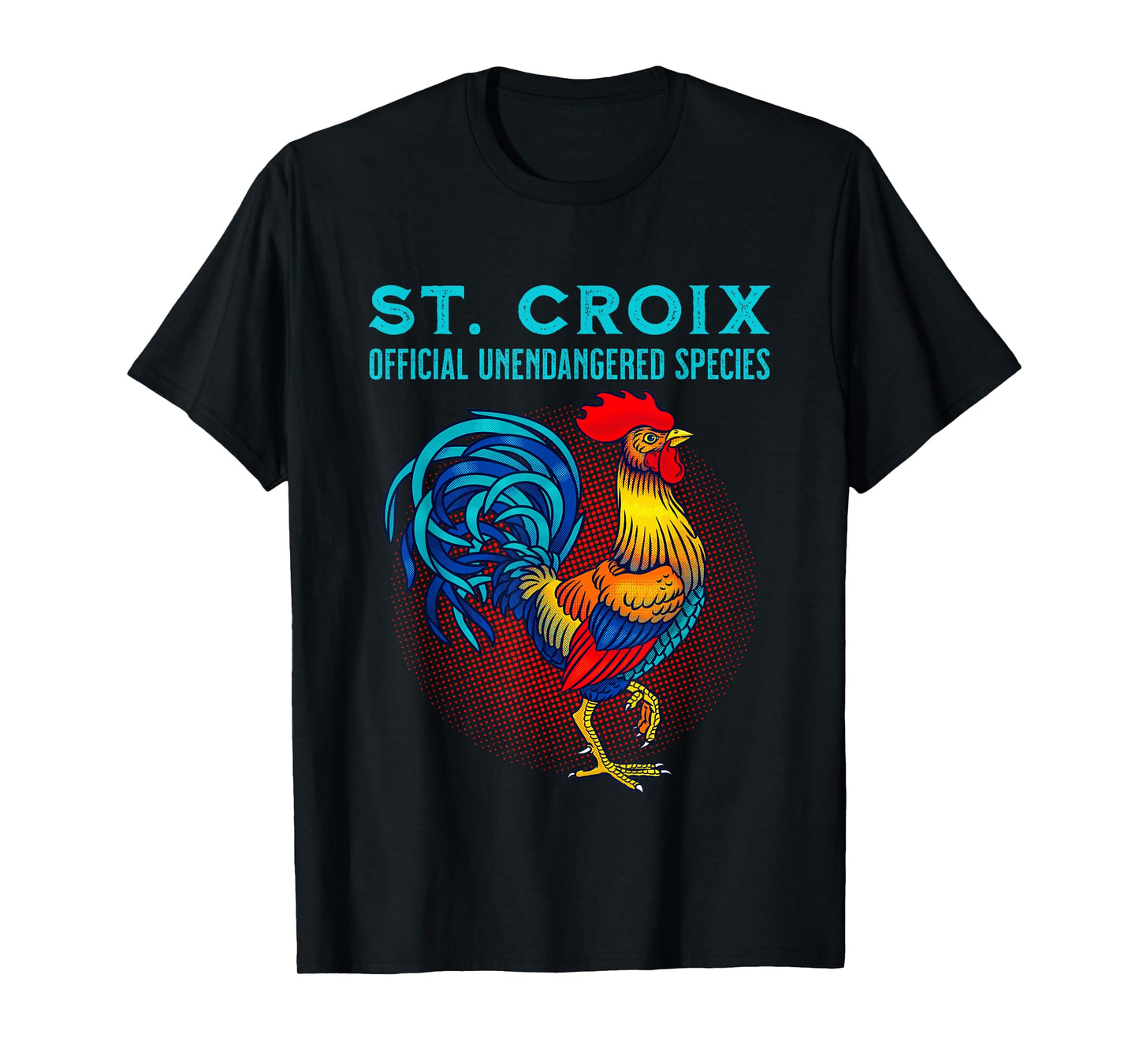 Saint Croix Official Unendangered Species Souvenir T-Shirt