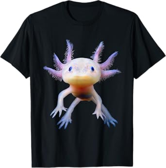 Axolotl Mexican Walking Fish Cute Amphibian Axolotl T-Shirt