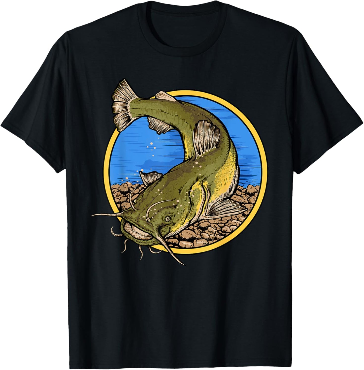 Flathead Catfish Fishing T-Shirt