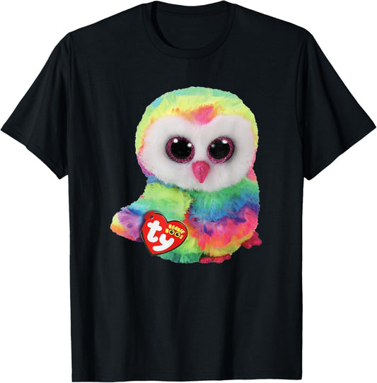 Cute Ty Owen Owl Boo Cat Fly Toy Shirt for Kids and Adults T-Shirt