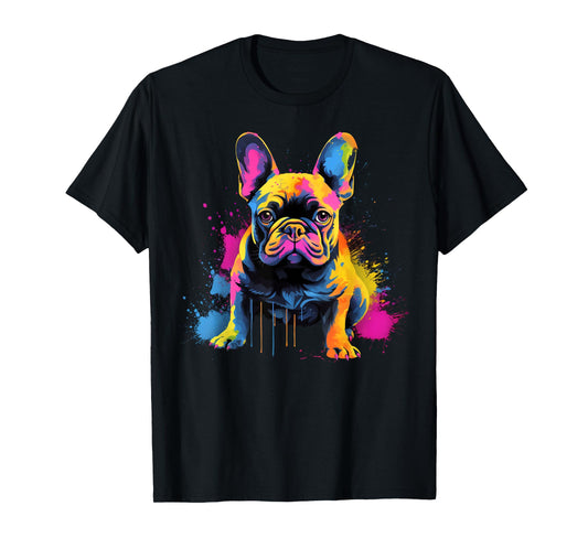 Cute French Bulldog T-Shirt for Men Women Kids