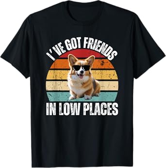 Cute Corgi Art Pet Dog Cardigan Corgi For Men Women Kids T-Shirt
