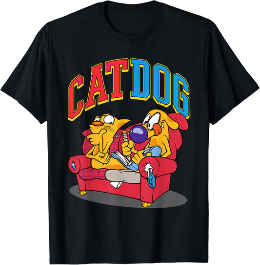 Hanging Out Retro Cartoon T-Shirt