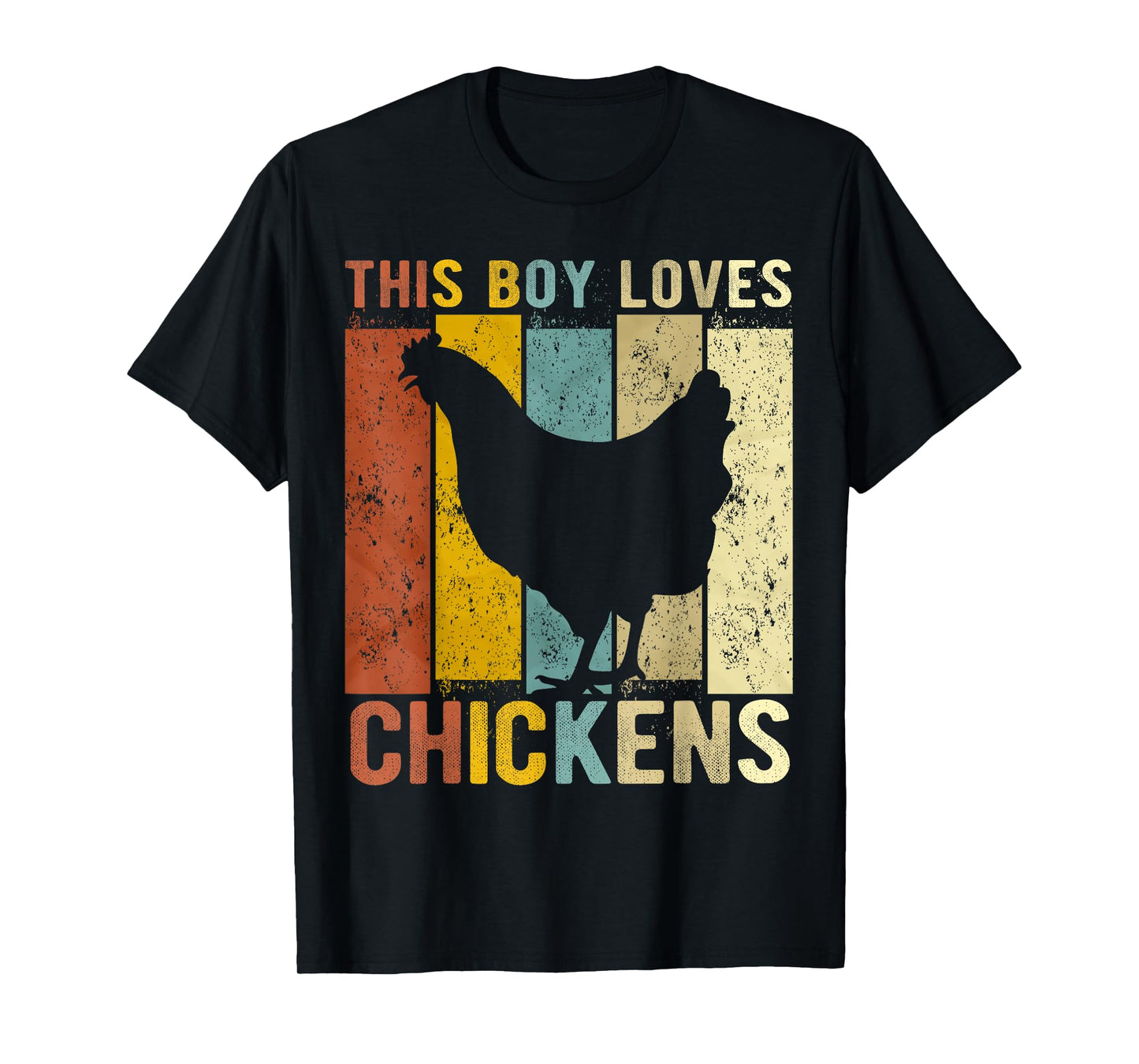 This Boy Loves Chickens Boys Chicken T-Shirt