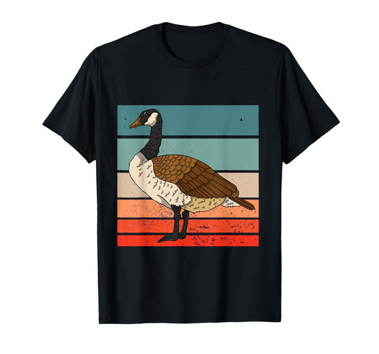 Funny Canadian Goose Honk Funny Cute Bird Lover Hunter T-Shirt