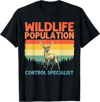 Deer Hunting Art For Men Women Wildlife Hunter Deer Hunting T-Shirt