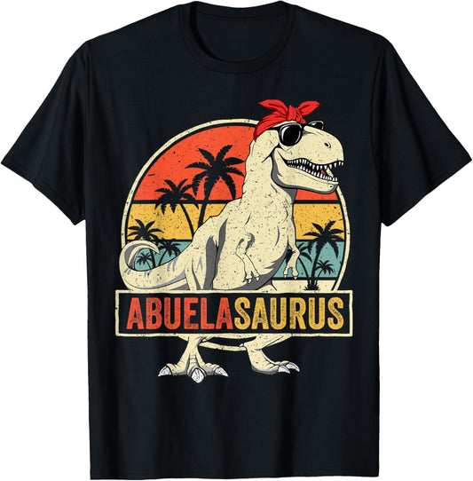 Abuelasaurus T Rex Dinosaur Abuela Saurus Family Matching T-Shirt