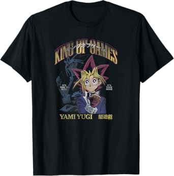 Yu-Gi-Oh! Duel Monsters Yami Yugi King of Games Kanji Anime T-Shirt