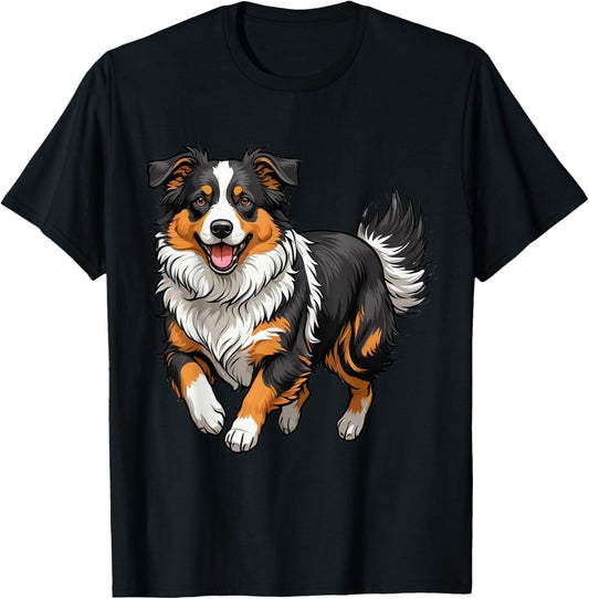 Aussie Puppy Dog Australian Shepherd Herding Dog T-Shirt