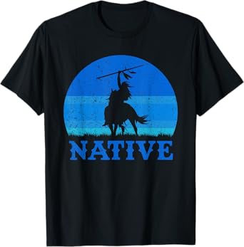 Northwest Native American Knight Pride Mountain Warrior T-Shirt