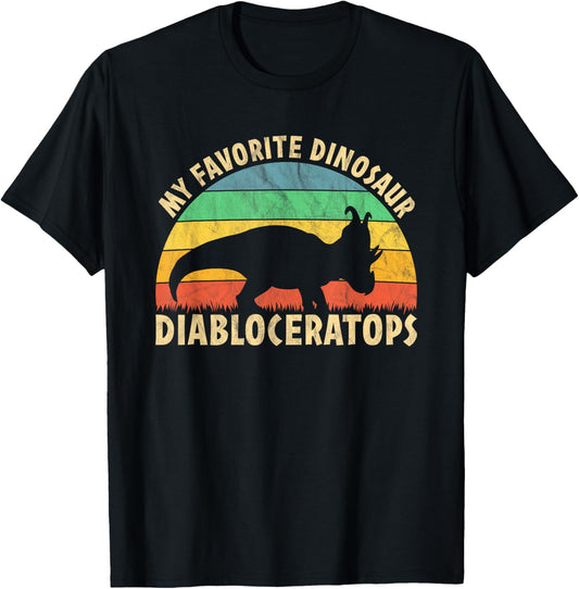 Diabloceratops My Favorite Dinosaur - Dino Lover T-Shirt