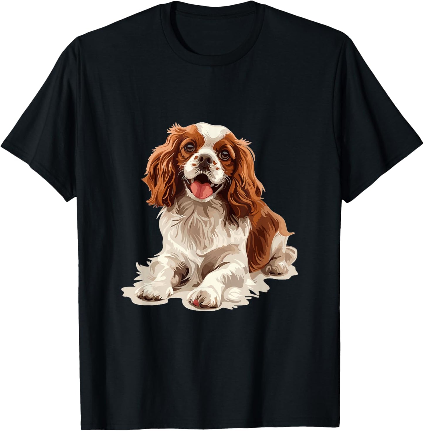 Cavalier King Charles Spaniel Dog Breed Graphic T-Shirt