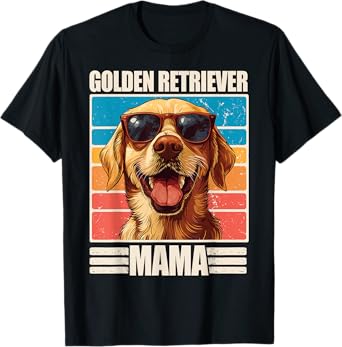Golden Retriever Mama T-Shirt