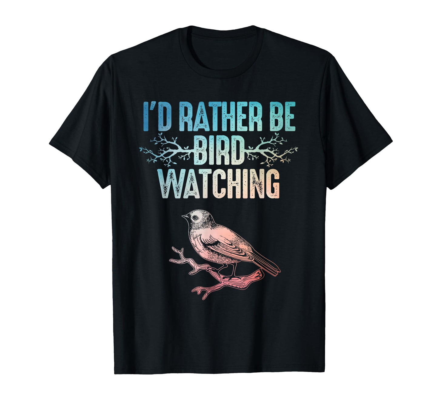 Best Birdwatching Art For Men Women Birding Nerd Bird Lovers T-Shirt