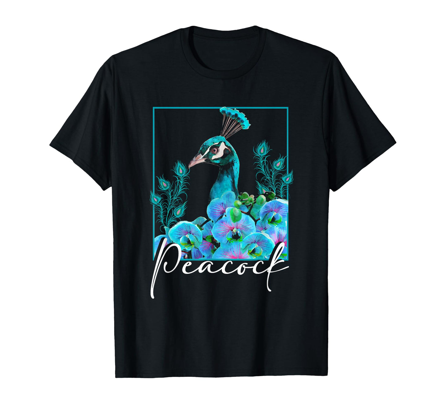 Beautiful Peacock | Bird Lover | Peacock Feathers T-Shirt