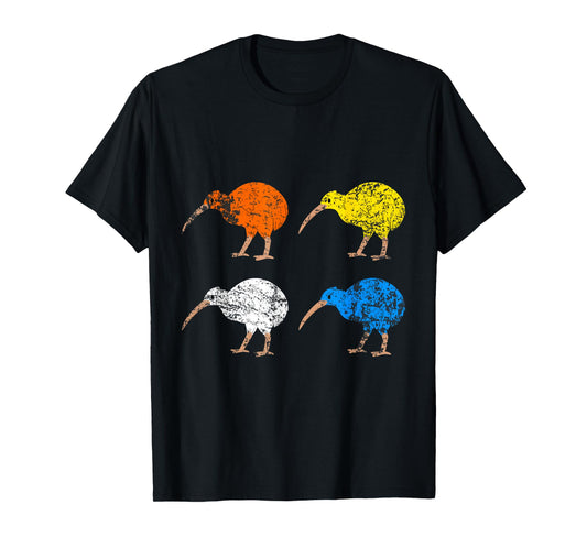 Pop Art Kiwi New Zealand T-Shirt