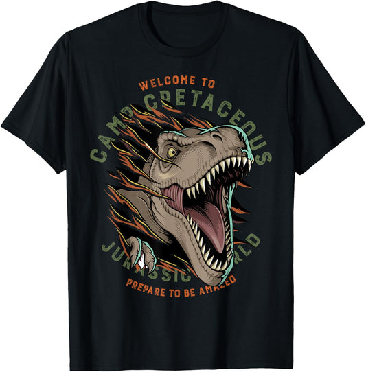 Camp Cretaceous Welcome T-Rex T-Shirt