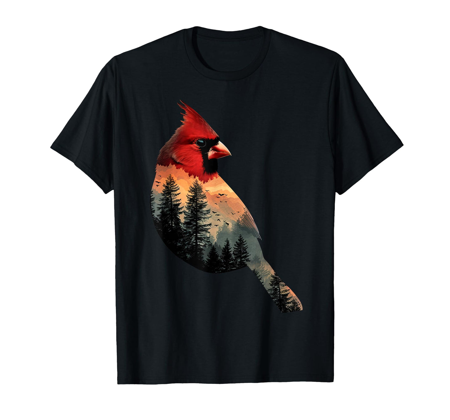 Forests, woodlands Northern Cardinal Bird T-Shirt