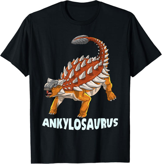 Ankylosaurus Dinosaur Design T-Shirt