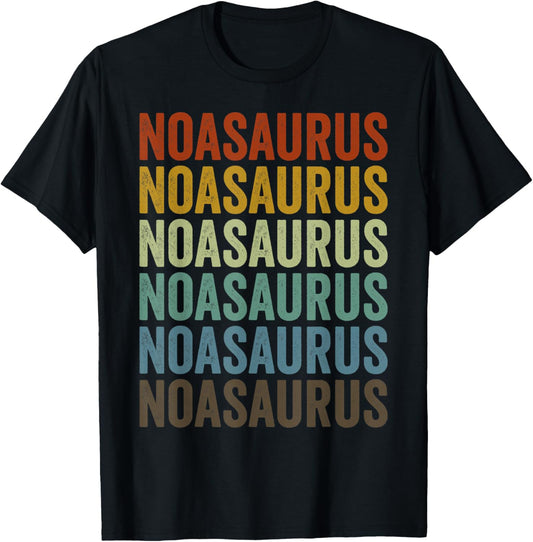 Noasaurus Dinosaur Retro T-Shirt