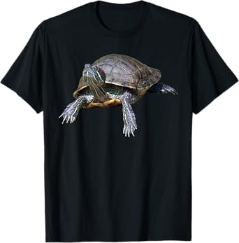 Red-Eared Slider Turtle T-Shirt T-Shirt