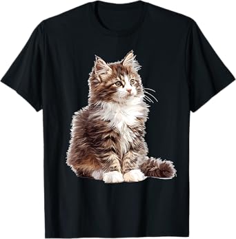 Norwegian Forest Cats Norwegian Forest Cat Men Women Kids T-Shirt