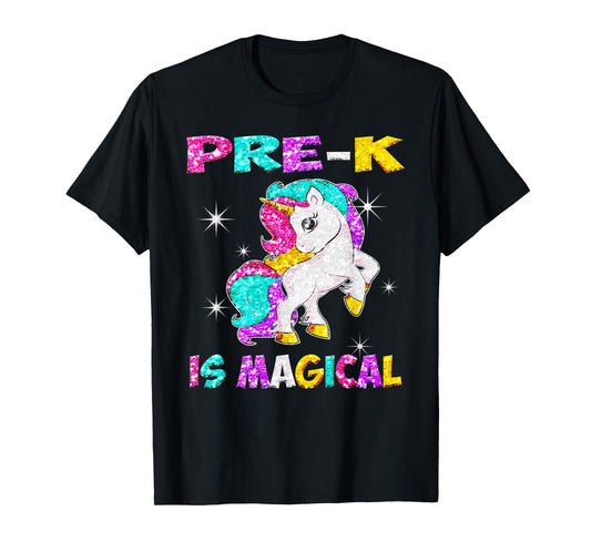 Pre-K is Magical TShirt Unicorn Back to School