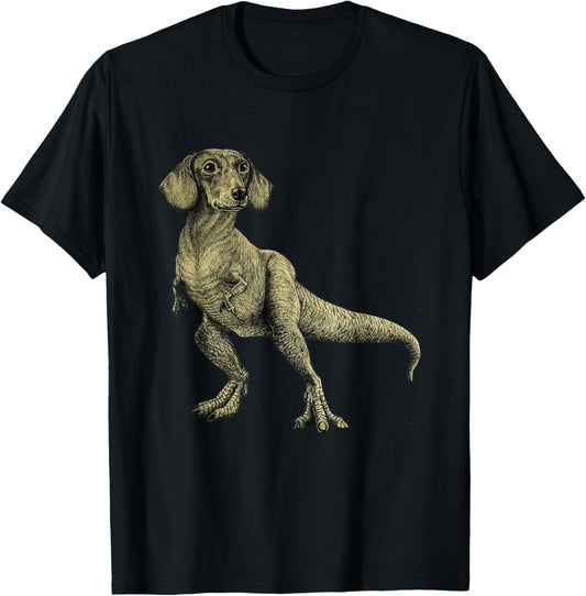 Dachshundsaurus Funny Dachshund Dinosaur T-Shirt