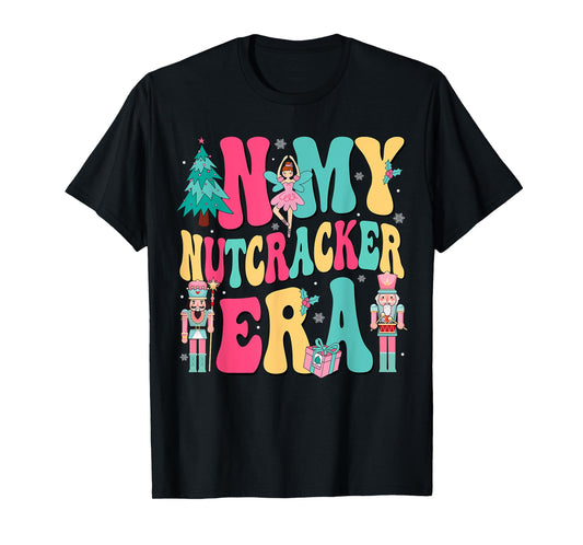 Pink Nutcracker Squad In My Nutcracker Era Pink Christmas T-Shirt