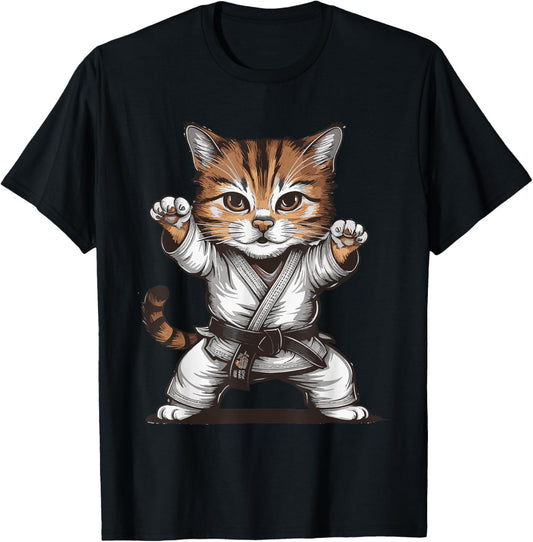 Jiu Jitsu Cat T-Shirt