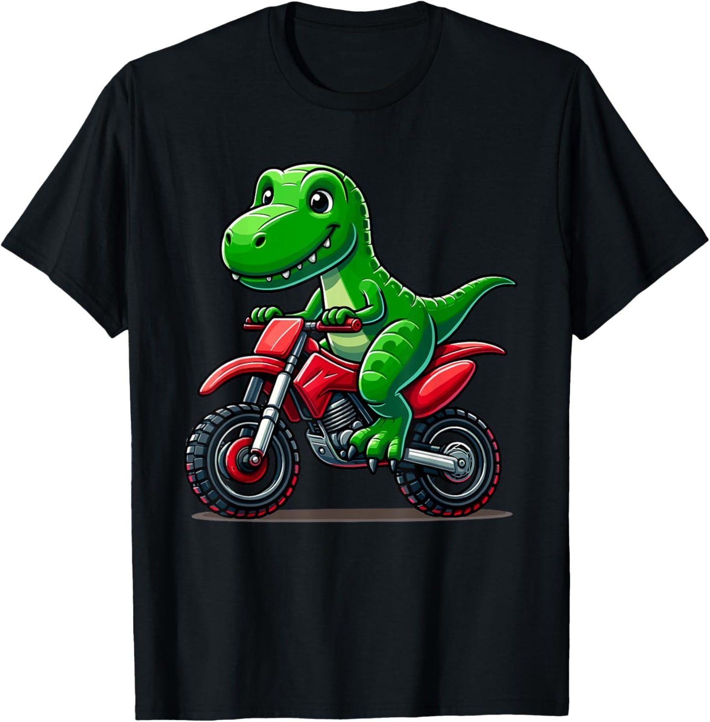 Dirt Bike & Motocross For Boys | Motorcycle Riding, Dinosaur T-Shirt