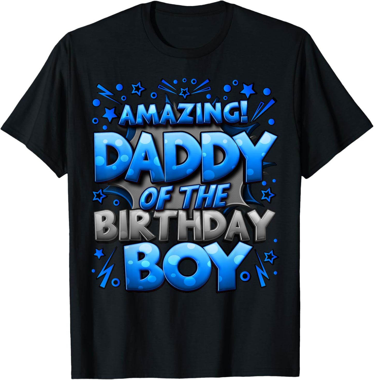 Daddy of the Birthday Boy Matching Family Father T-Shirt