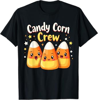 candy corn crew Costume Men Women Friends T-Shirt