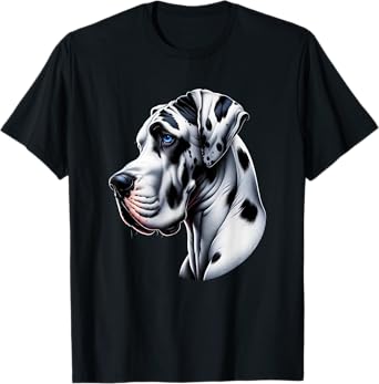 Goofy Giant Adorable Large Gentle Dog Lover Great Dane T-Shirt