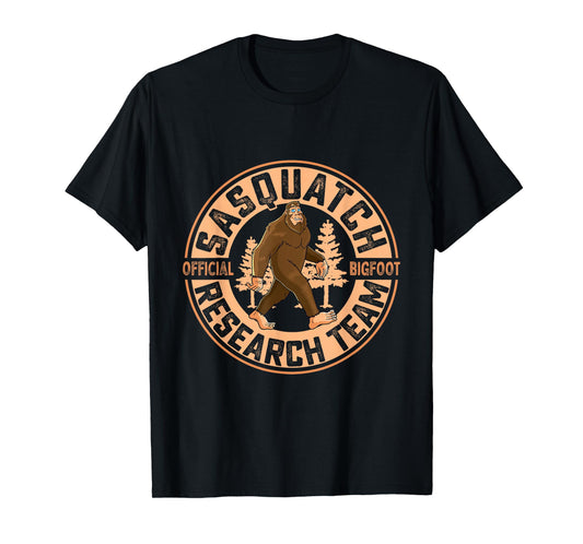 Sasquatch Official Bigfoot Research Team Men Women Kids T-Shirt