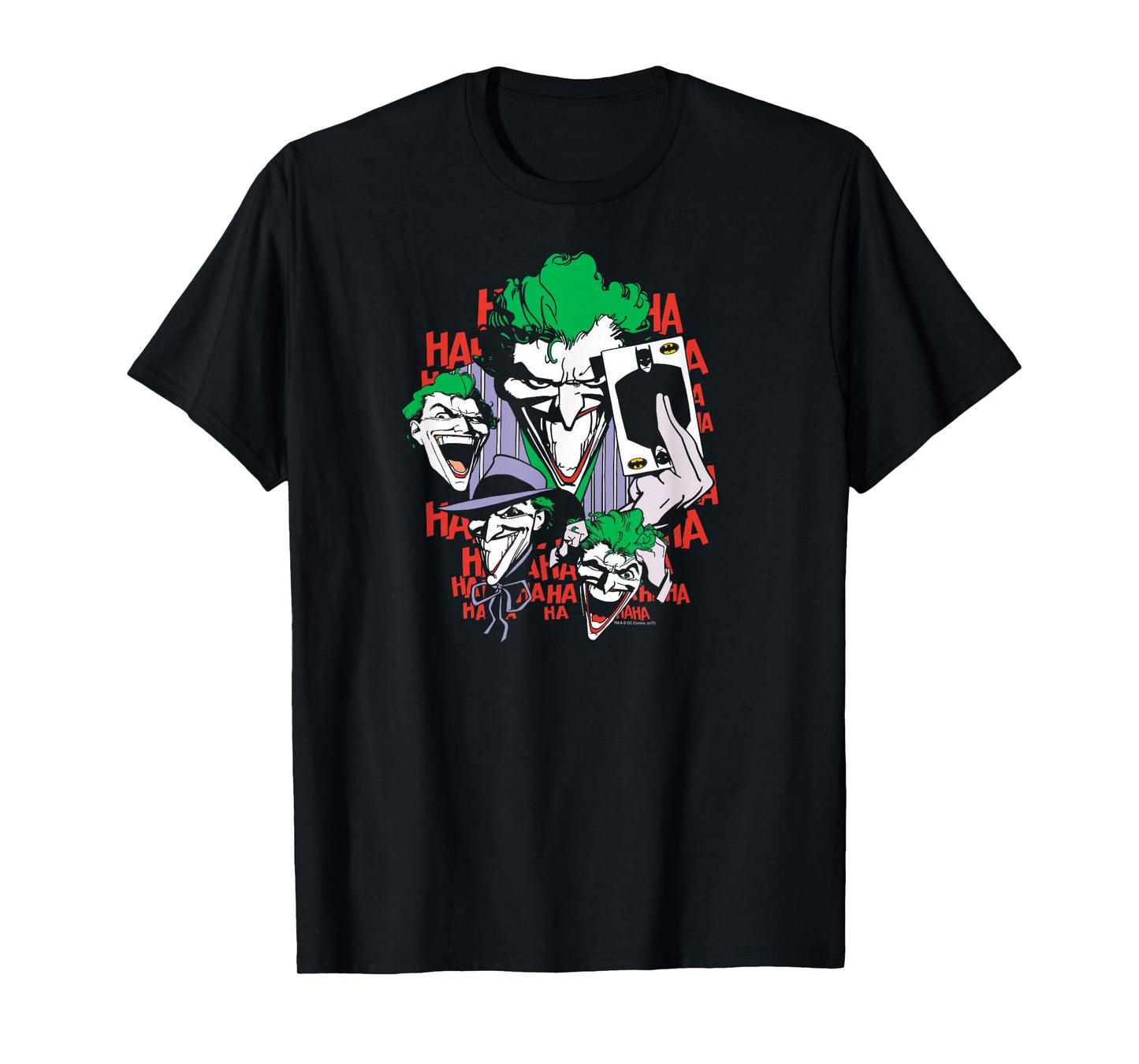 Batman the Joker Four of a Kind T Shirt T-Shirt
