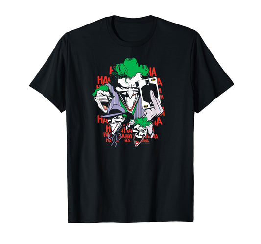 Batman the Joker Four of a Kind T Shirt T-Shirt