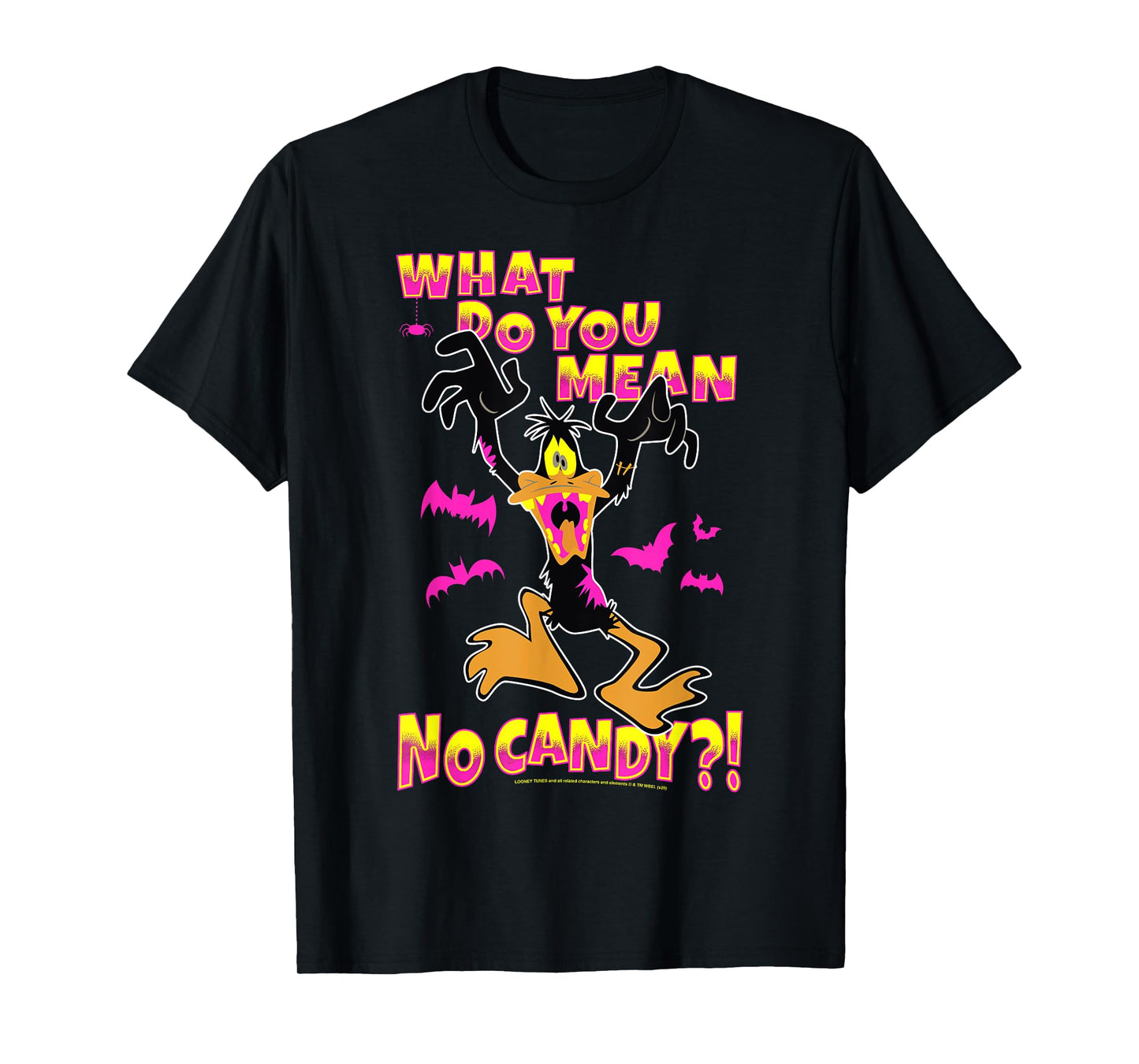 Looney Tunes Daffy No Candy Halloween T-Shirt