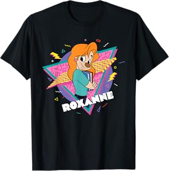 Disney A Goofy Movie Retro ’90s Couples Matching Roxanne T-Shirt