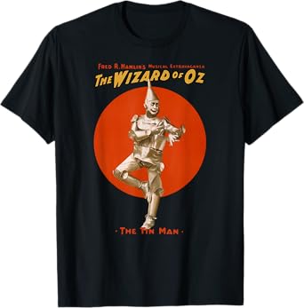 Classic Wizard of OZ Tinman Shirt-Vintage Oz Poster T-Shirt