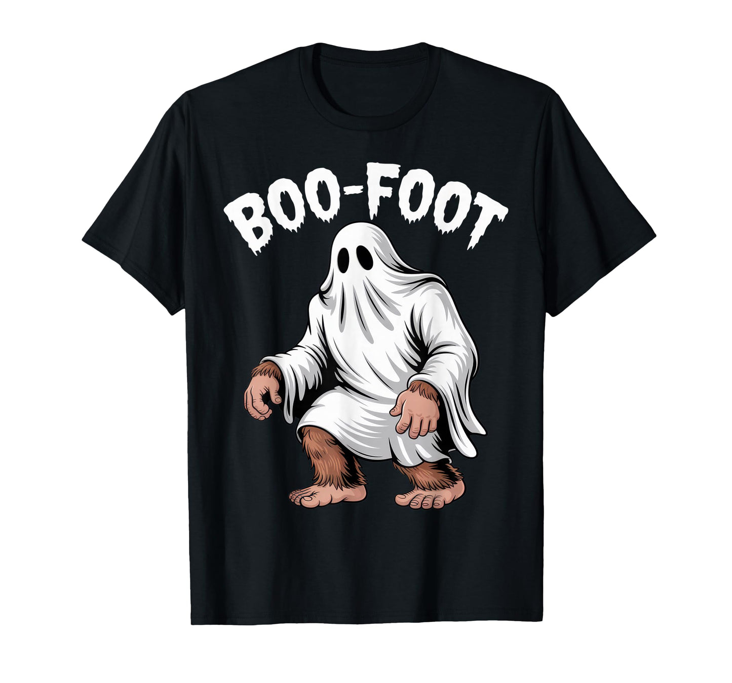 Boo-Foot Funny Costume for Cryptid Lovers Halloween Classic T-Shirt