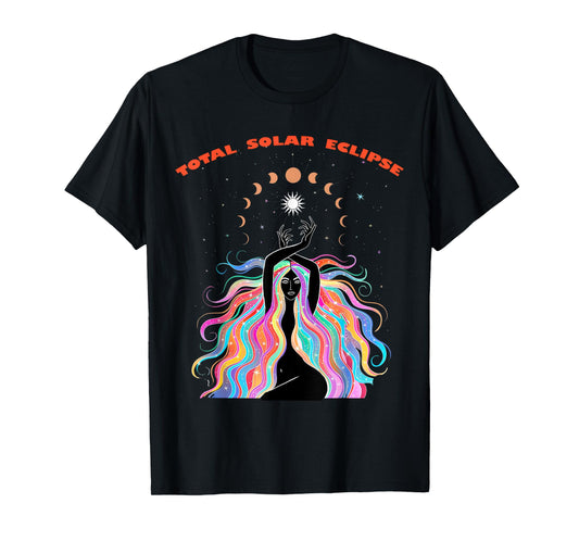 2024 Total Solar Eclipse April 8 Path Of The Eclipse T-Shirt T-Shirt