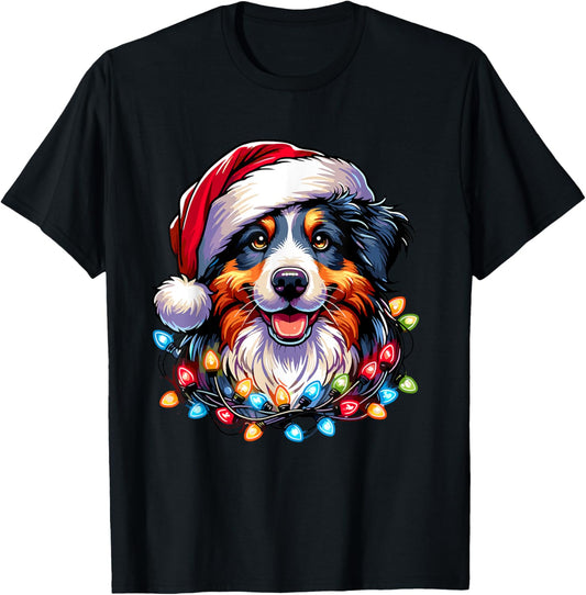 Dog Owner Xmas Men Women Favorite Australian Shepherd T-Shirt