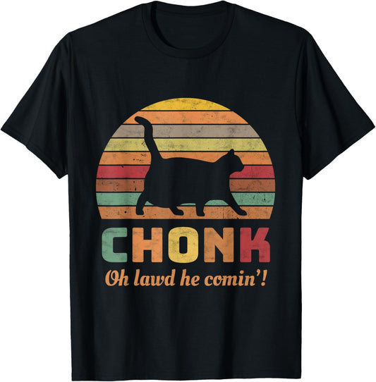 Chonk Scale Cat Meme Chonk Cat T-Shirt